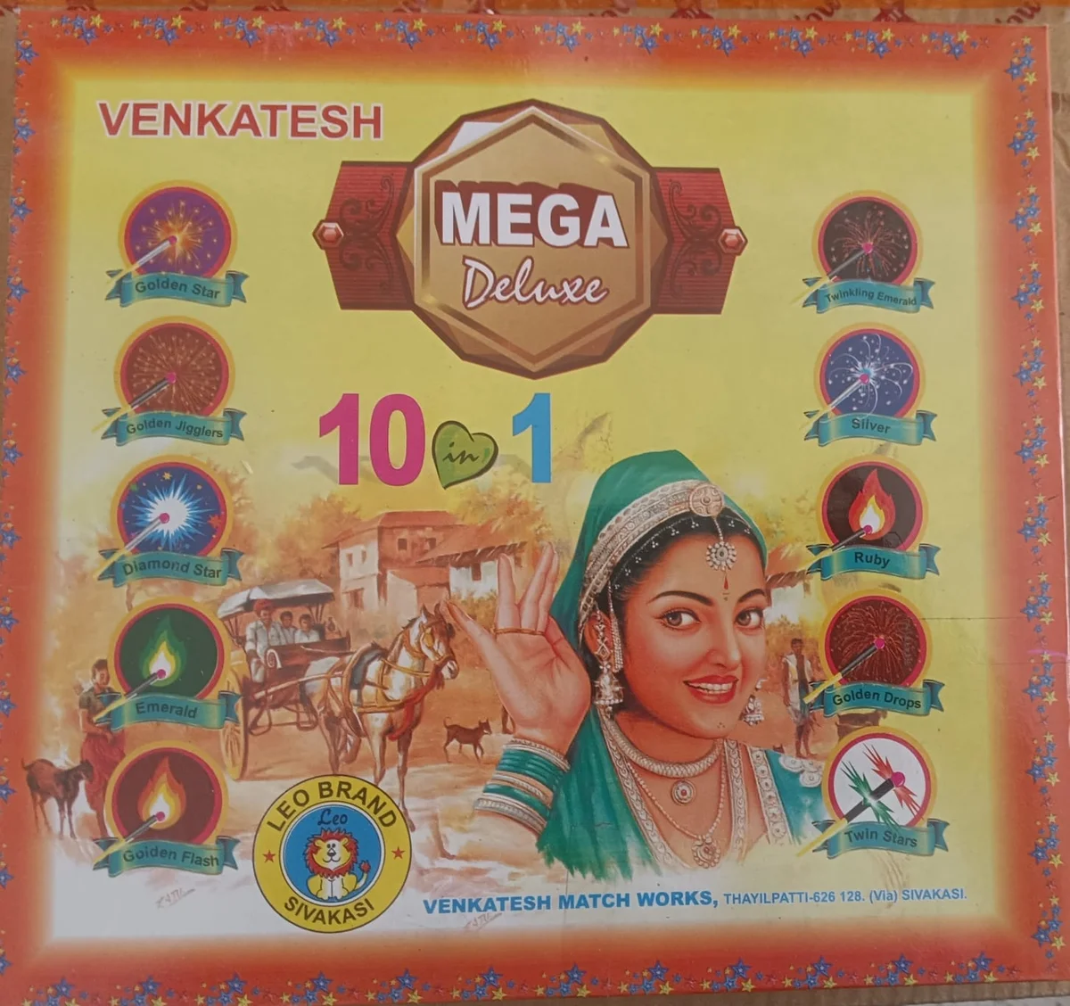 Mega colour matches