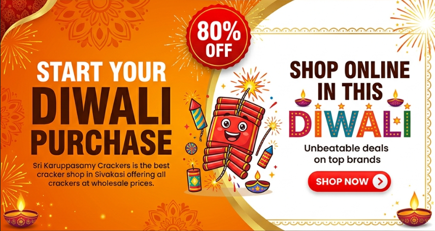 Start Your Diwali Purchase - 80% Off